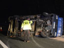 Autostrada A4 zablokowana po wypadku