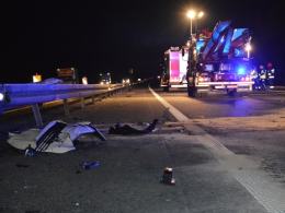 Autostrada A4 zablokowana po wypadku