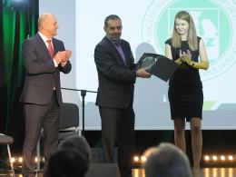 Wybitni sportowcy Uniwersytetu Opolskiego odebrali wyróżnienia
