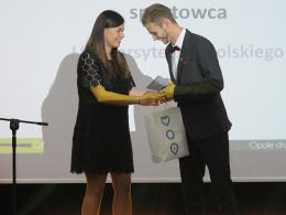 Wybitni sportowcy Uniwersytetu Opolskiego odebrali wyróżnienia