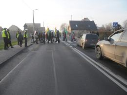 Chcą budowy obwodnicy Niemodlina. Blokowali drogę w dwóch miejscowościach.