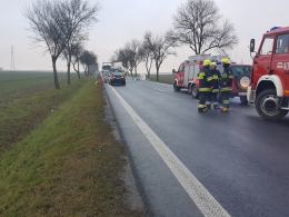Tragiczny wypadek pod Brzegiem. Zginął pasażer forda.