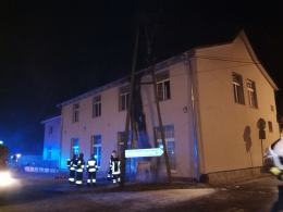 Pożar restauracji w Wawelnie