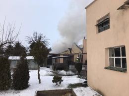 Pożar budynku gospodarczego, w akcji blisko 30 strażaków