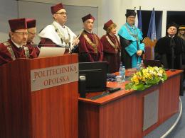 Profesor Janusz Mroczka doktorem honoris causa Politechniki Opolskiej