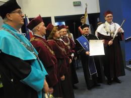 Profesor Janusz Mroczka doktorem honoris causa Politechniki Opolskiej