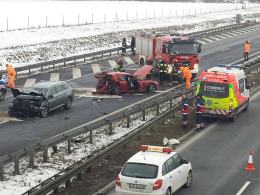 Dwa wypadki na A4. Autostrada w kierunku Wrocławia jest już przejezdna.