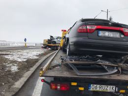 Groźny wypadek na skrzyżowaniu w Reńskiej Wsi