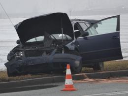 Wyjeżdżał z parkingu, doprowadził do kolizji