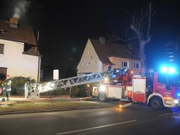 Pożar sadzy w kominie przy ulicy Prószkowskiej