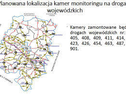 Kamerki internetowe wkrótce dostępne na drogach wojewódzkich