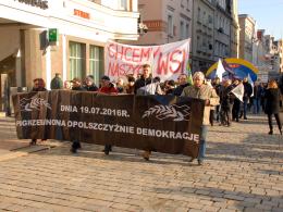 Przeciwnicy Dużego Opola wrócili do manifestacji