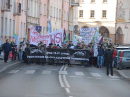 Przeciwnicy Dużego Opola wrócili do manifestacji