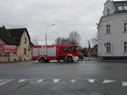 Wyciek gazu na ul. Jagiellonów. Robotnicy uszkodzili gazociąg.