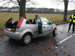 Wypadek podczas wyprzedzania, w akcji śmigłowiec LPR