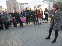 Kobiety stanęły w obronie swoich praw na Placu Wolności