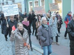 Kobiety stanęły w obronie swoich praw na Placu Wolności