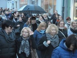 Kobiety stanęły w obronie swoich praw na Placu Wolności