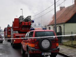 Tragiczny pożar domu jednorodzinnego w Brzegu