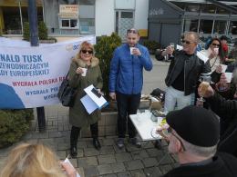 Opolanie wznieśli toast za przewodniczącego Donalda Tuska