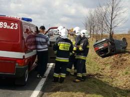 Groźny wypadek pod Głogówkiem