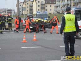 Wymuszenie pierwszeństwa i zderzenie na Al. Witosa