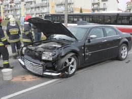 Wymuszenie pierwszeństwa i zderzenie na Al. Witosa