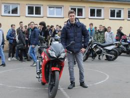 W Zespole Szkół Mechanicznych rozpoczęto sezon motocyklowy