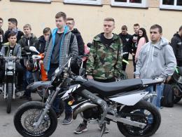 W Zespole Szkół Mechanicznych rozpoczęto sezon motocyklowy