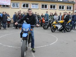 W Zespole Szkół Mechanicznych rozpoczęto sezon motocyklowy