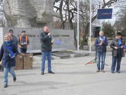 Opolanie wspólnie odśpiewali hymn Unii Europejskiej