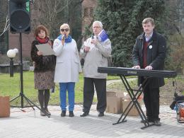 Opolanie wspólnie odśpiewali hymn Unii Europejskiej