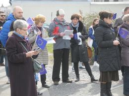 Opolanie wspólnie odśpiewali hymn Unii Europejskiej