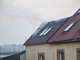 Pożar domu jednorodzinnego w Skarbiszowie