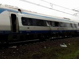 Zderzenie Pendolino z samochodem ciężarowym w Schodni