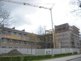 Budynek Collegium Medicum UO rośnie w oczach