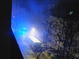 Nocny pożar BMW w Opolu