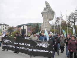 Kolejna manifestacja przeciwników powiększonego Opola za nami