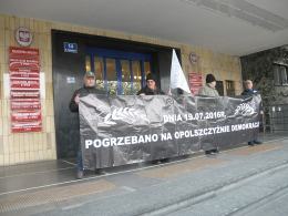 Kolejna manifestacja przeciwników powiększonego Opola za nami