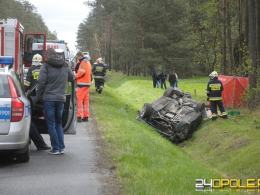 Pijany kierowca sprawcą wypadku w Grodźcu. Zginęła rowerzystka.