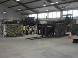 Logistycy otworzyli koszary dla odwiedzających
