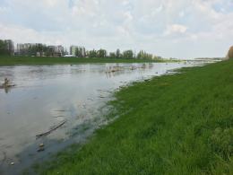 Zalana ulica Bolkowska, stany alarmowe na opolskich rzekach