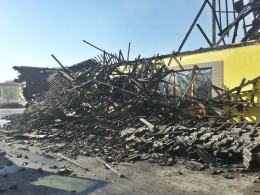 2 miliony zł strat po pożarze Biedronki. Zobacz zdjęcia z drona.