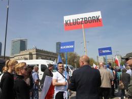 Opolanie protestowali na Marszu Wolności w Warszawie