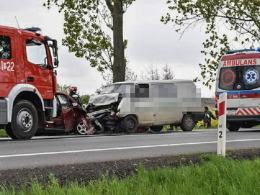 5 osób w szpitalu po wypadku pod Brzegiem