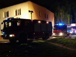 Nocny pożar przy ul. Podhalańskiej. Ewakuowano blisko 30 osób.