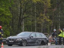 Wystrzał opony przyczyną kolizji na autostradzie