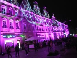 Mieszkańcy stworzyli interaktywny mapping na Rynku