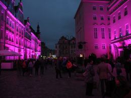 Mieszkańcy stworzyli interaktywny mapping na Rynku