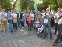 Zakończyła się jubileuszowa "miesięcznica pogrzebania demokracji"